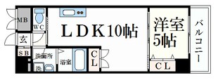 リーベングランツ平和大通りの物件間取画像